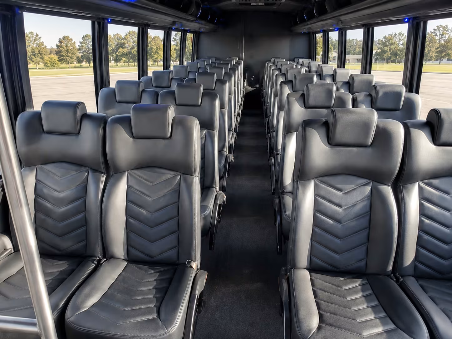 20 passenger minibus inside