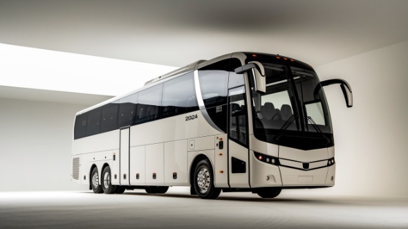 56 passenger charter bus lincoln