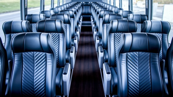 lincoln 54 passenger charter bus rental