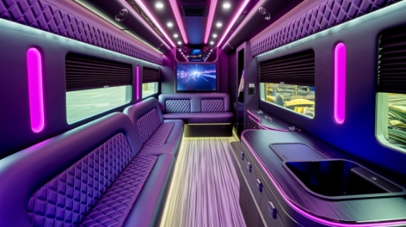 lincoln sprinter limo rental inside