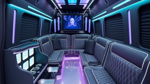 sprinter limo rental interior lincoln